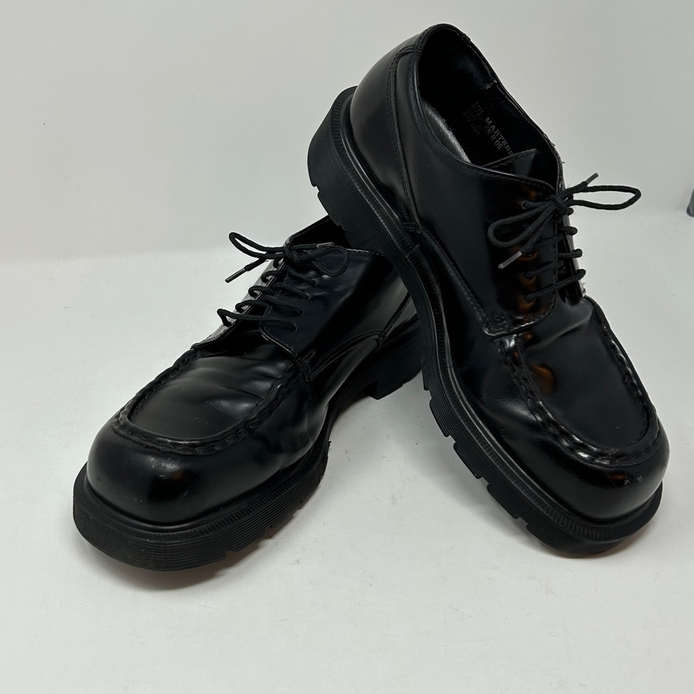 Dr Martens 8747 Black Leather Oxfords Made In England US Men’s Size 9 E7